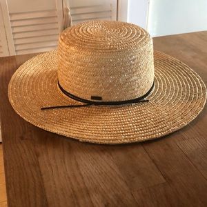 RVCA “penny” straw hat